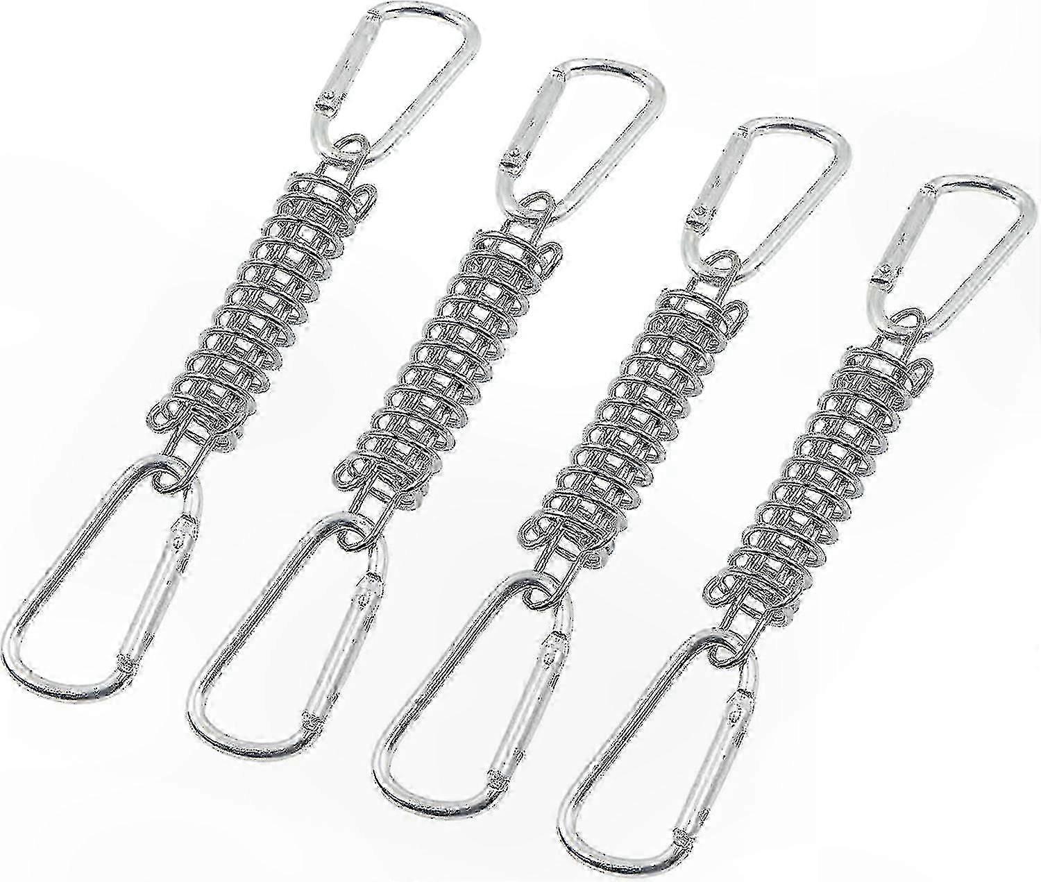 4-Pack Awning Tension Spring Kit, Heavy Duty Alloy Buckle for Shade Sails and Awnings Fixing Solution
