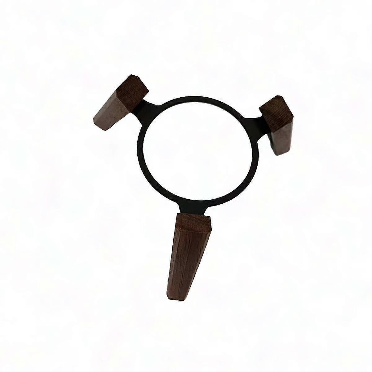 Mini Wooden o Bracket for Desktop - Multifunctional Anti-Slip Base Accessory