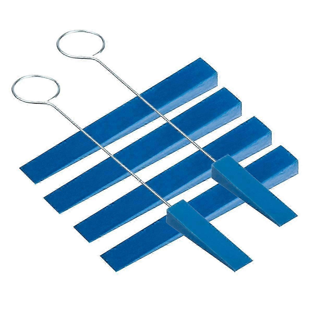 6PCS Piano Tuning Mute Tuning Tool/Rubber Mute Set til Grand og Opretstående Klaverer Bas og diskant Mute