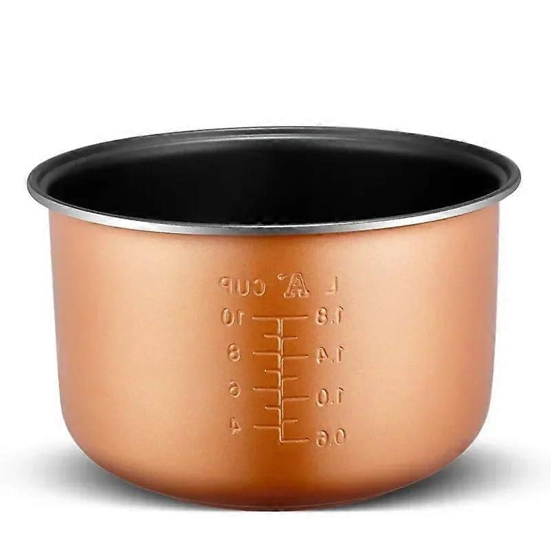 Inner container for rice cooker made of 304 stainless steel, nonstick coated