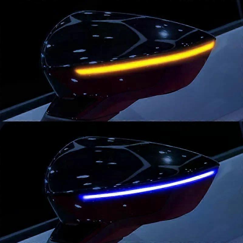 Applicable 2x LED Dynamic Turn Signal Blinker For Seat Leon III 5F ST FR Cupra Arona KJ7 Ibiza 6F Sequential Side Mirror Indicator Light