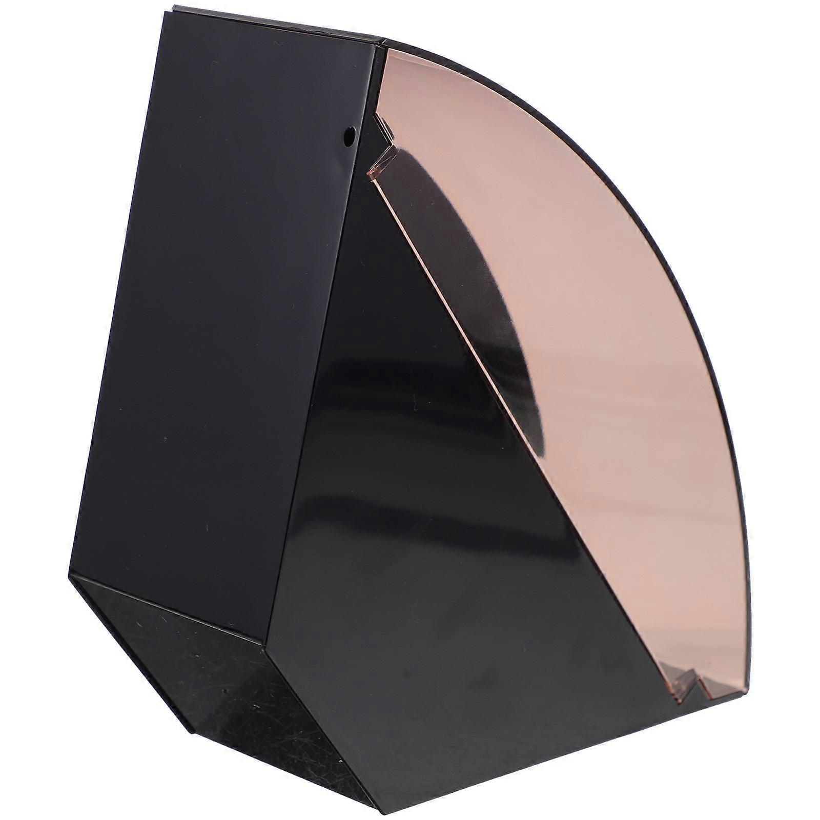 Coffee Filter Paper Holder Black Acrylic Magnetic Versatility for Storage