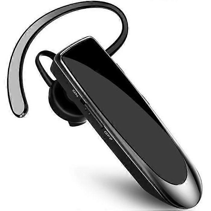Hands-Free Bluetooth Headset - Black - 360 Rotation - 22h Music Playtime - CVC 6.0