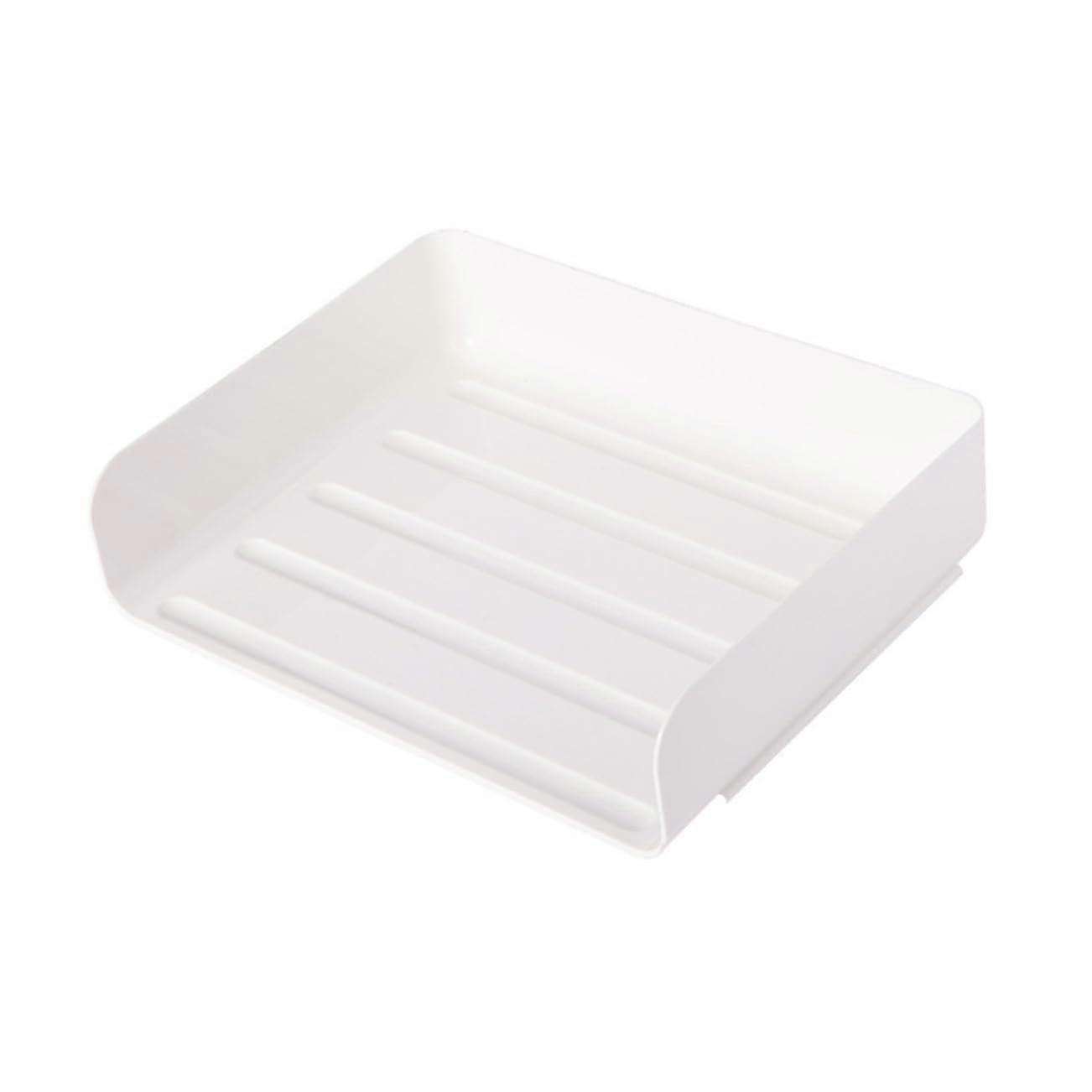 Stackable Desk Organizer, Multifunction Storage Box For Documents And Letters, White, Office And Study, Keeps Papers Neat