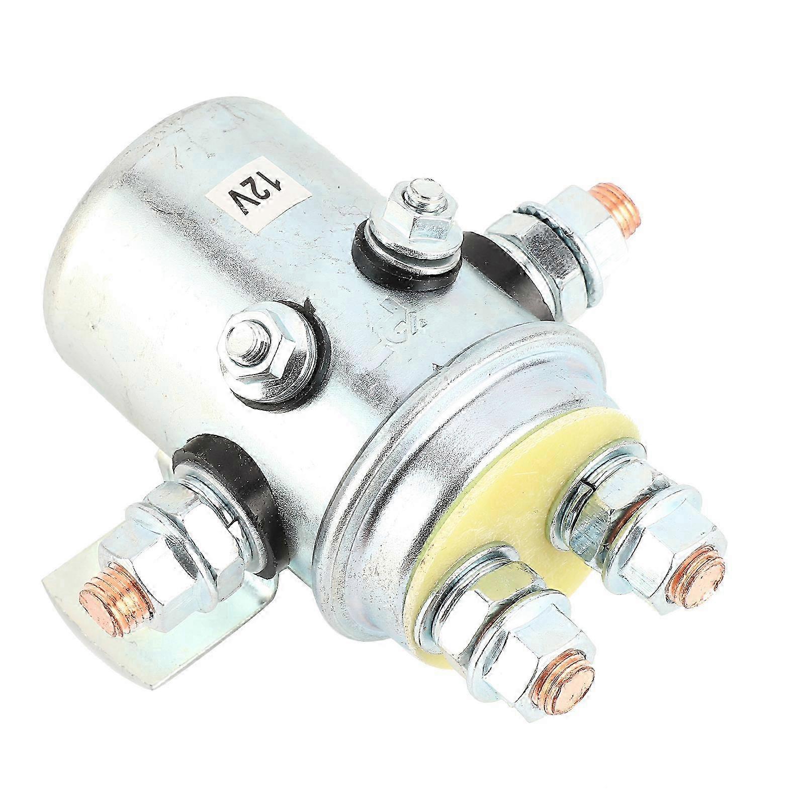 Universal 12V 200A Winch Contactor Relay Switch Normally Open for ATV UTV Vehicles