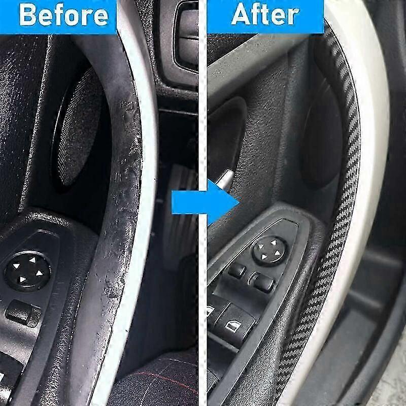 2pcs Compatible with BMW 3 Series F30 F31 F34 F80 Interior Door Handle Left+Right Inner Door Handle for 4 Series F32 F33 F36 F82 F83 (Carbon Fiber)