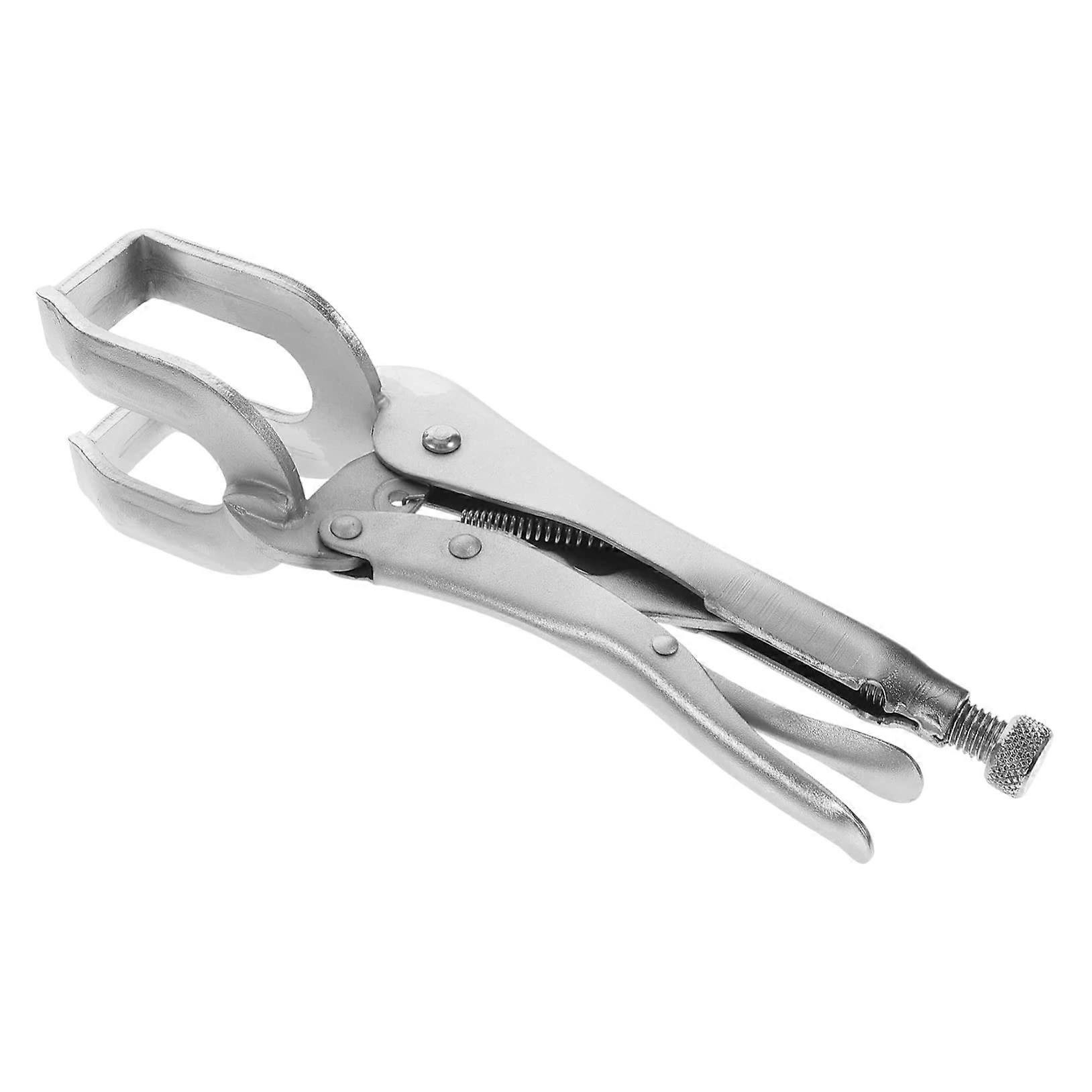 Welding Pliers 11 Adjustable Lockable Retaining Clamp U-Shaped Clamping Pliers Sheet Metal Clamp