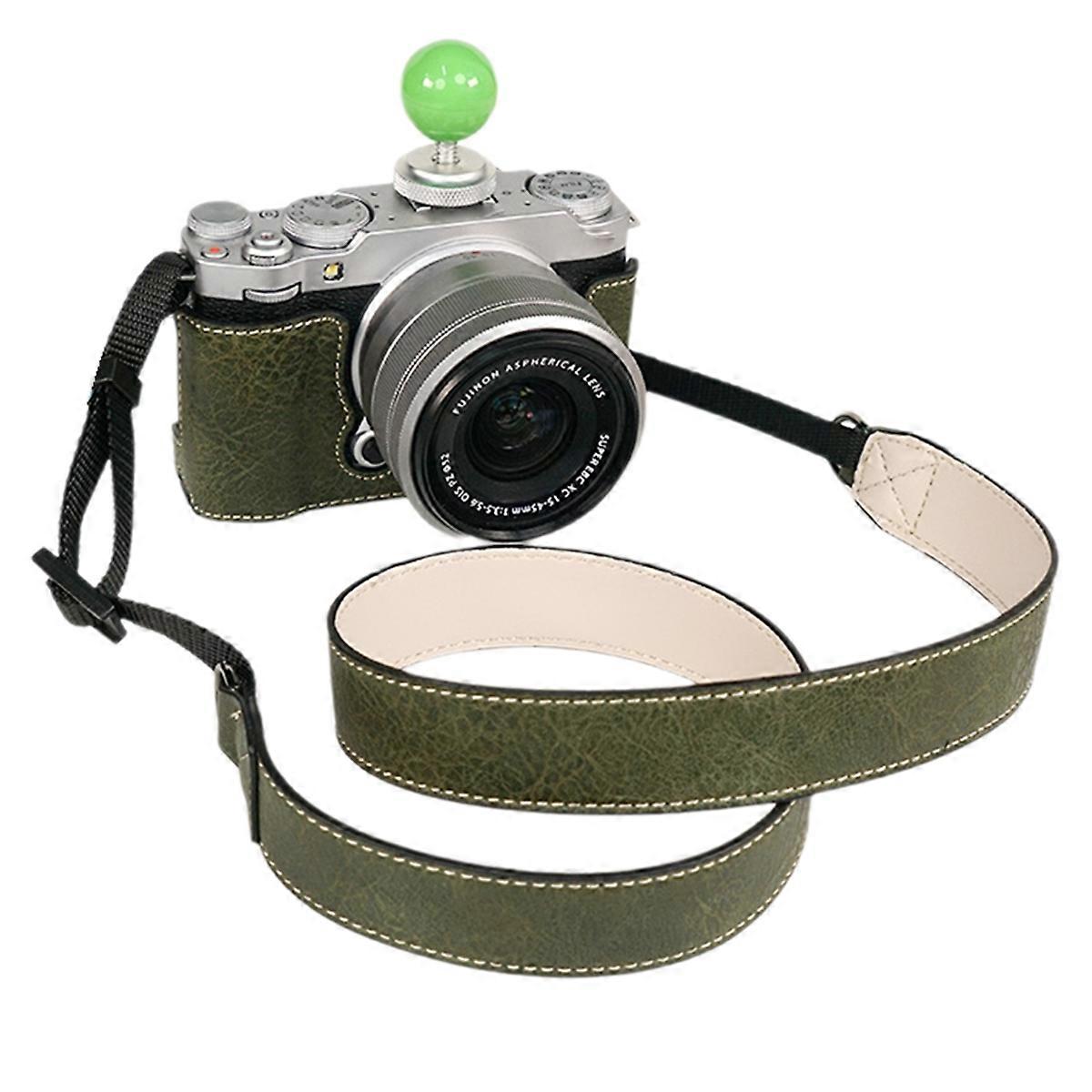 Camera Protective Case Xm5 Protective Case Base+Shoulder Strap for Xm5 Protective Case XM5 Camera Case Green