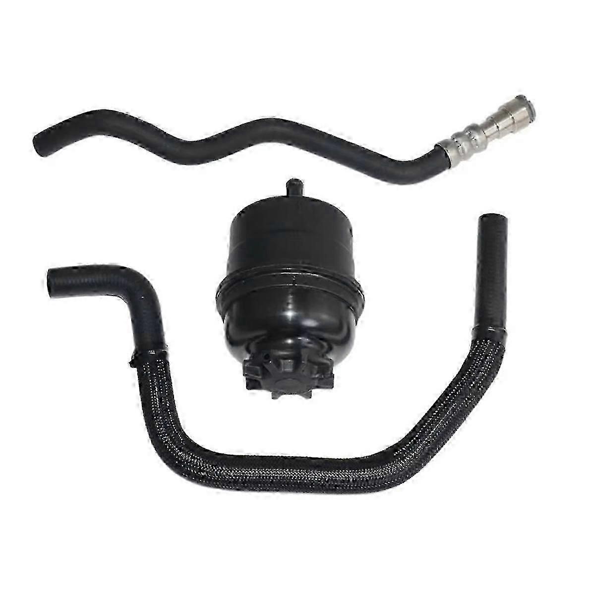 Complete steering hose set for BMW E46 with fluid tank