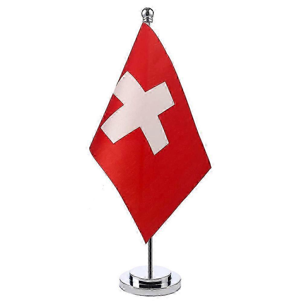 Decorative Flag Stand for Table Mini Pole Ornament
