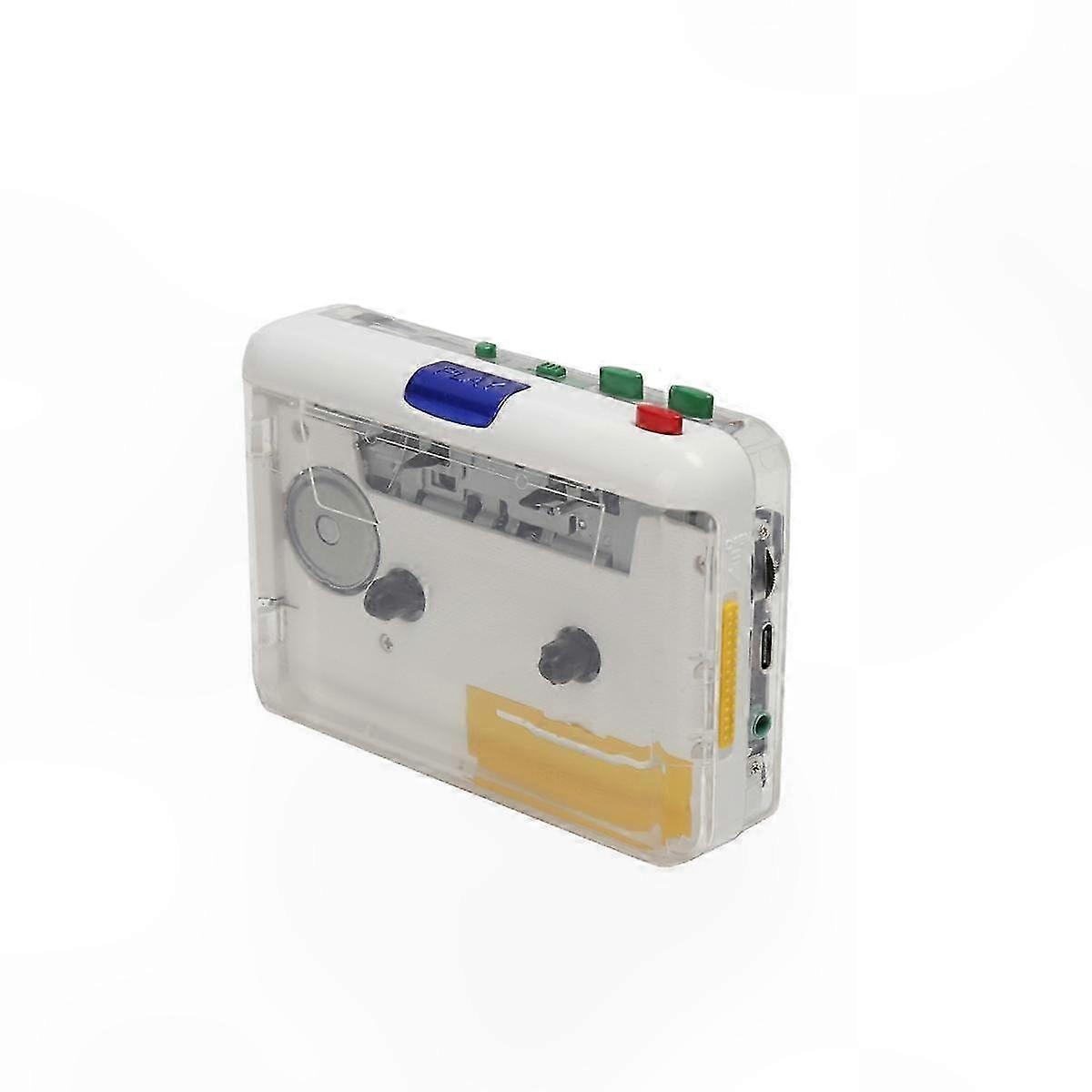 Portable Cassette Player with MP3 Playback USB CD Auto Reverse Built-in Microphone o Recorder