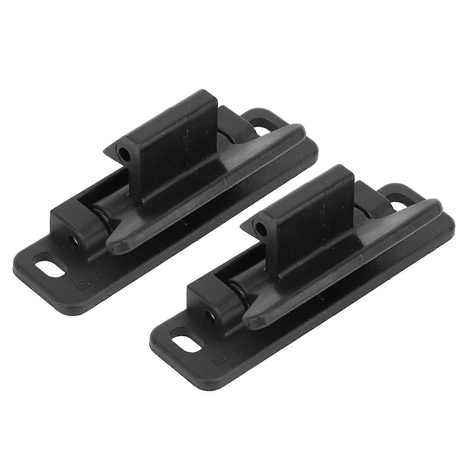 2 Sets Black ABS RV Drawer Latch for Campervan Trailer Cupboard