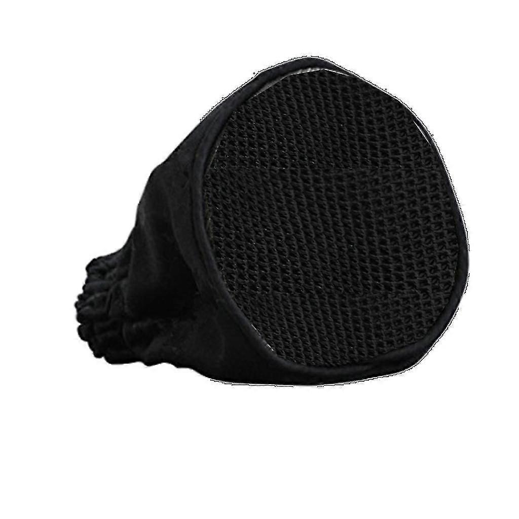 Canvas Schwarz Universal Haartrockner Socke Diffusor Wind Gebläse Aufsatzabdeckung