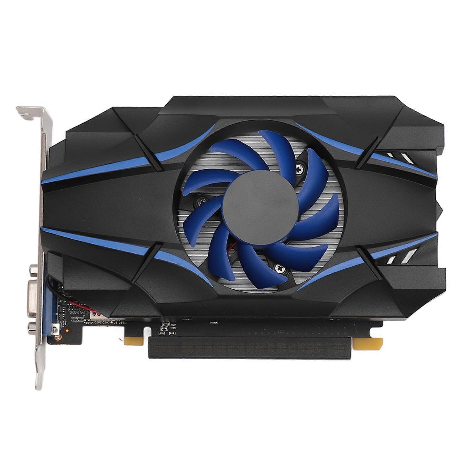 GT1030 2GB DDR5 Graphics Card PCI Express 2.0 16X HD Multimedia VGA with Cooling Fan