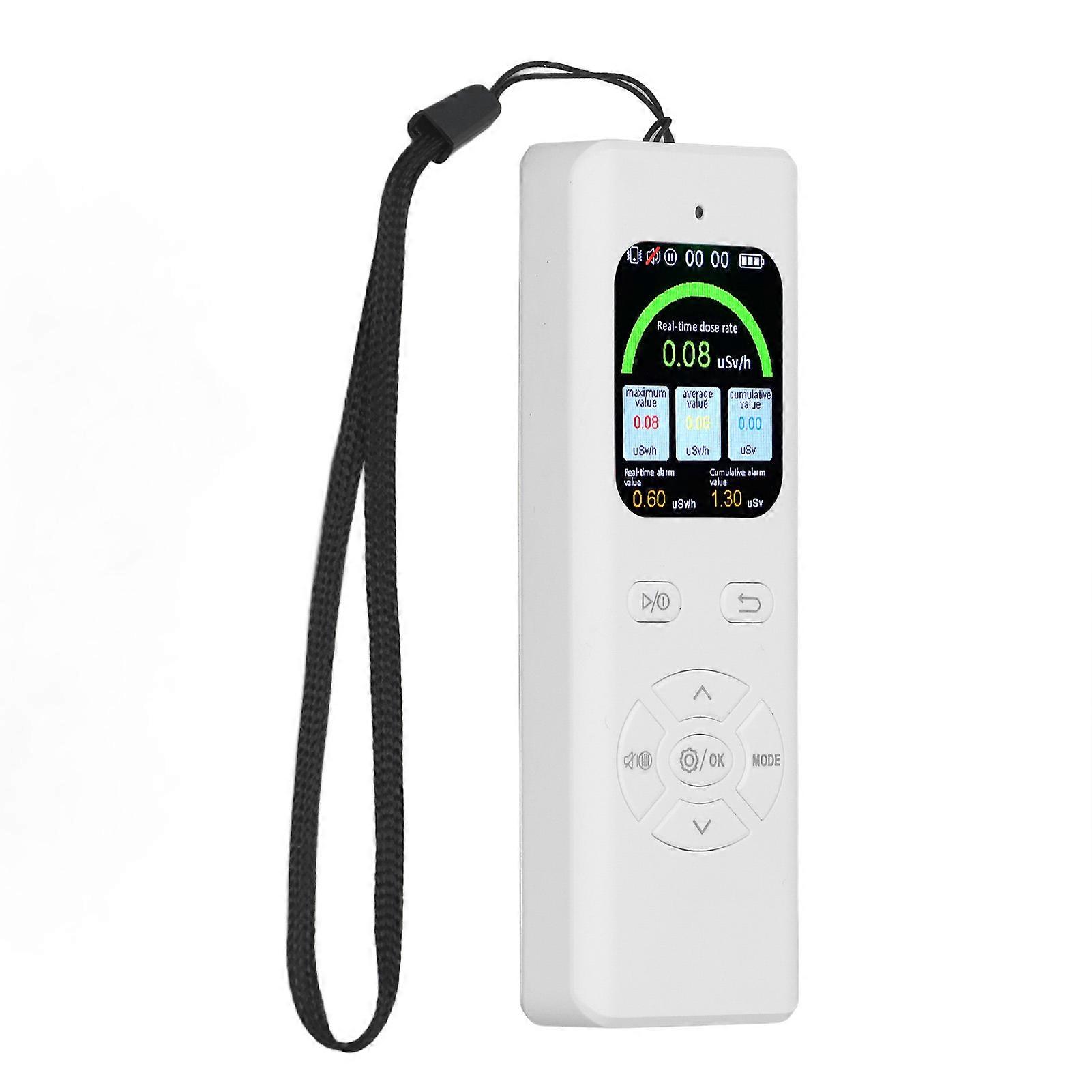 High Sensitivity Portable Geiger Counter Dosimeter 500mAh Battery