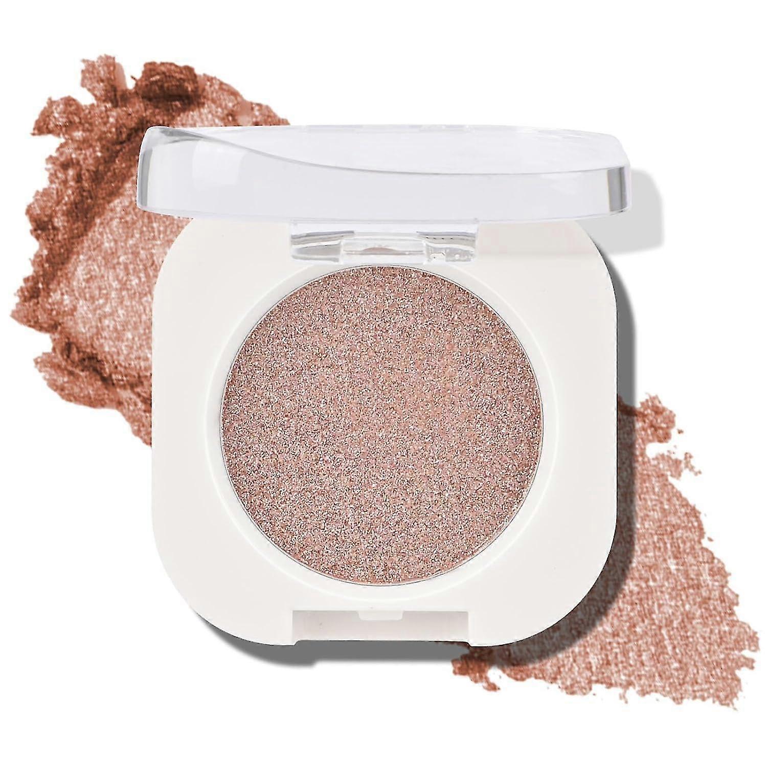 Single Matte Eyeshadow, Lavender Pink Eyeshadow, Multiuse Blendable Eyeshadow and Blush Makeup, Cold Brew(Moonstone)