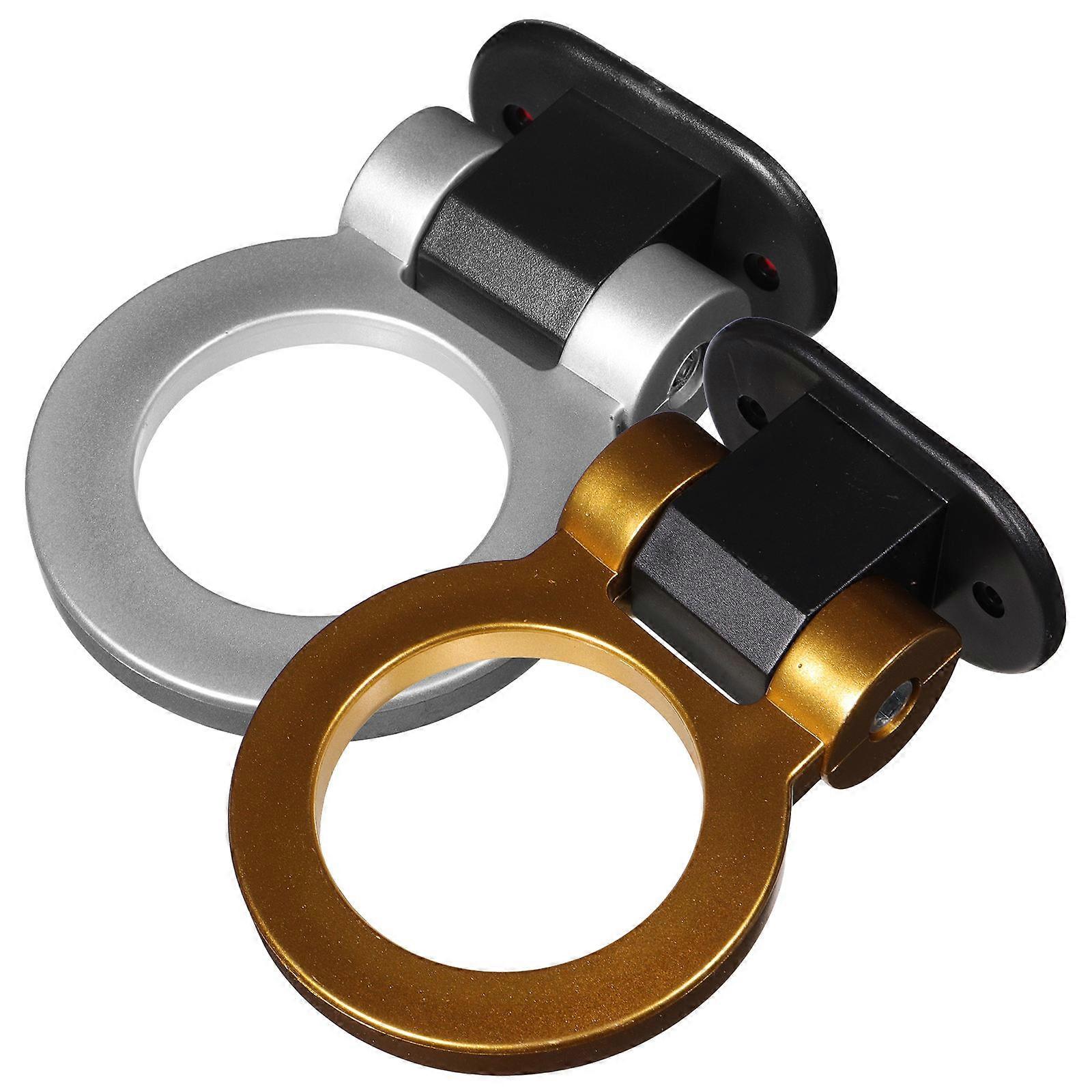 2pcs Decorative Trailer Hooks for Truck Use Made of ABS Assorted Color Stylish Car Accessories