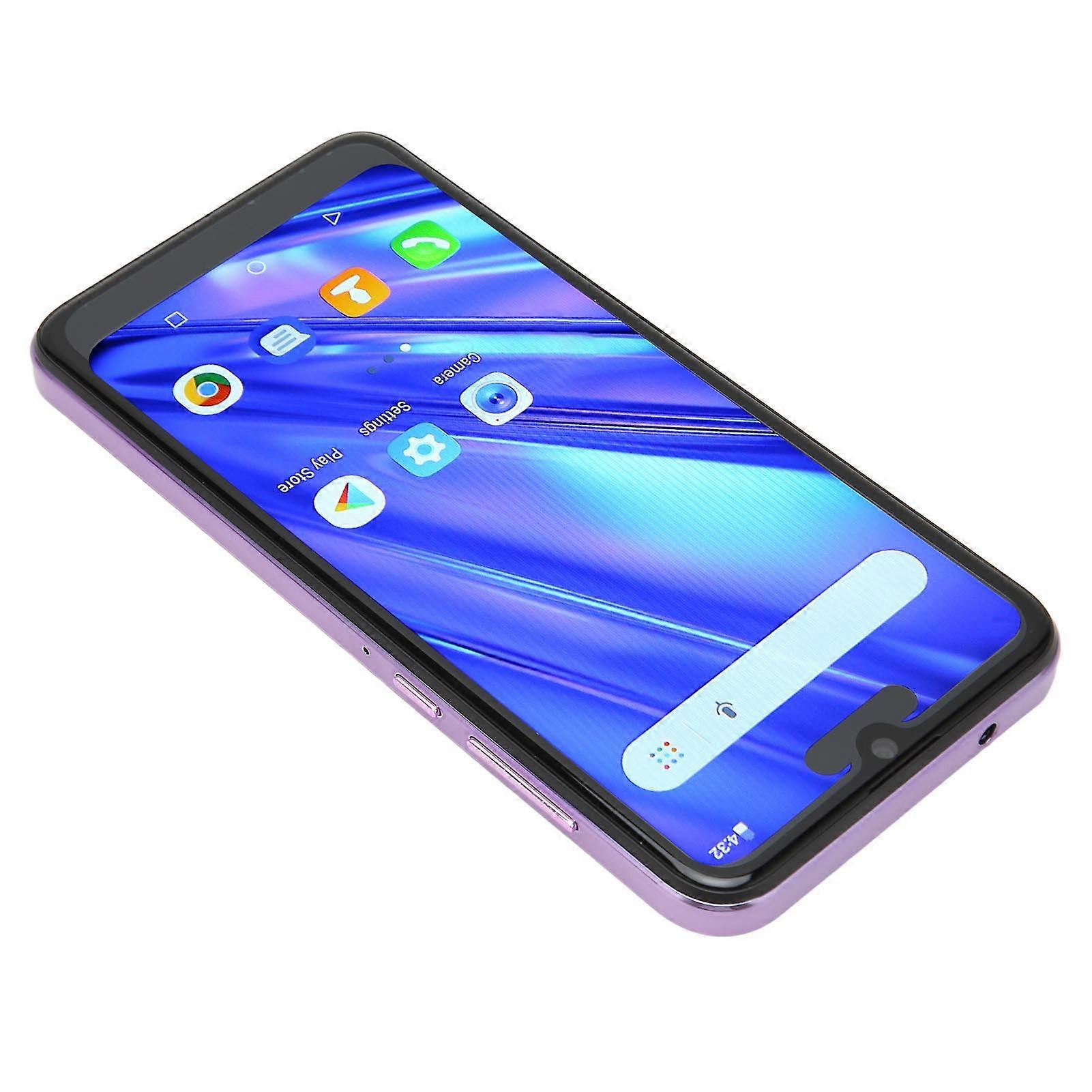 IP14 Pro 6.1 אינץ' סמארטפון דק במיוחד 4GB RAM 32GB סגול תקע בריטניה