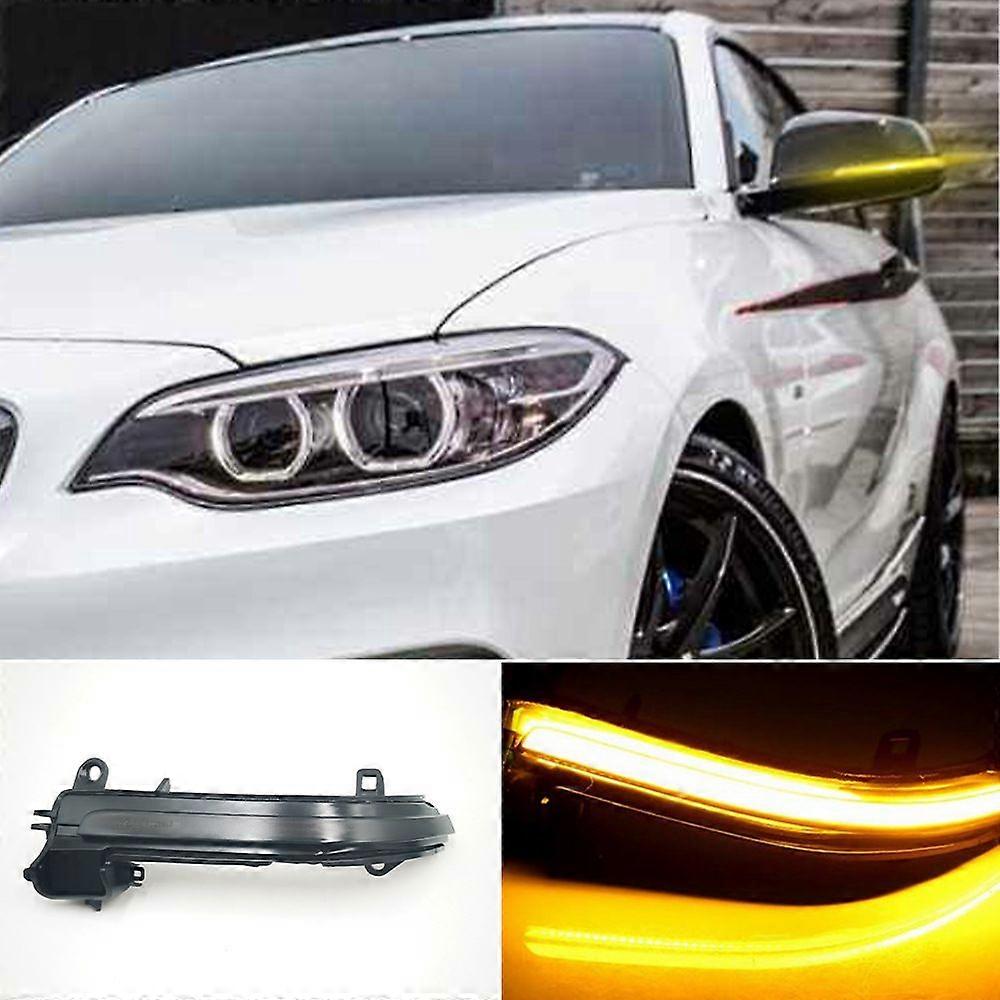 Applicable to 1 Series 2 Series 3 Series 4 Series F20 F22 F30 X1 rearview mirror water turn signal light streamer light