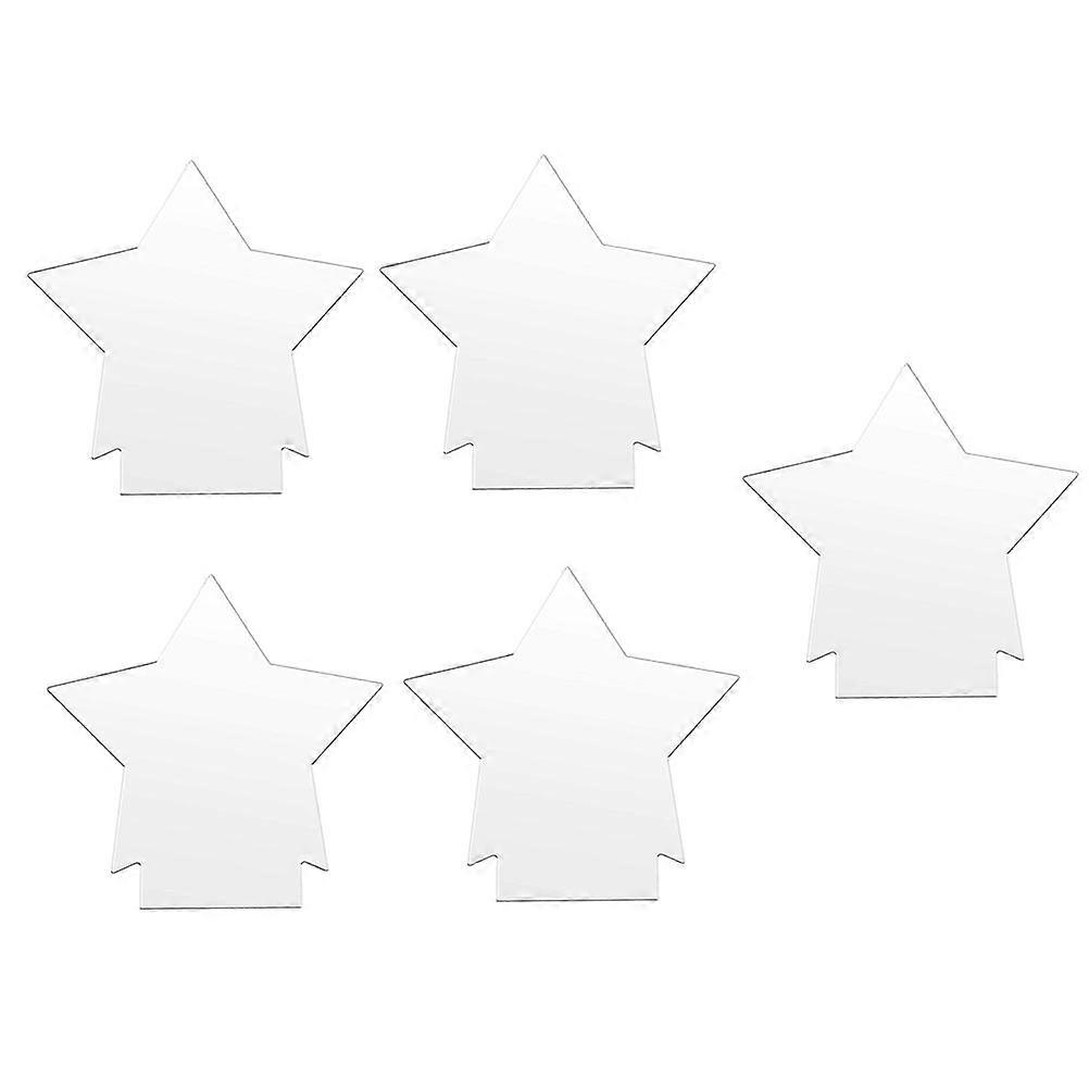 Acrylic Light Plate for DIY Use 5Pcs Transparent Acrylic Lamp Sheets Set