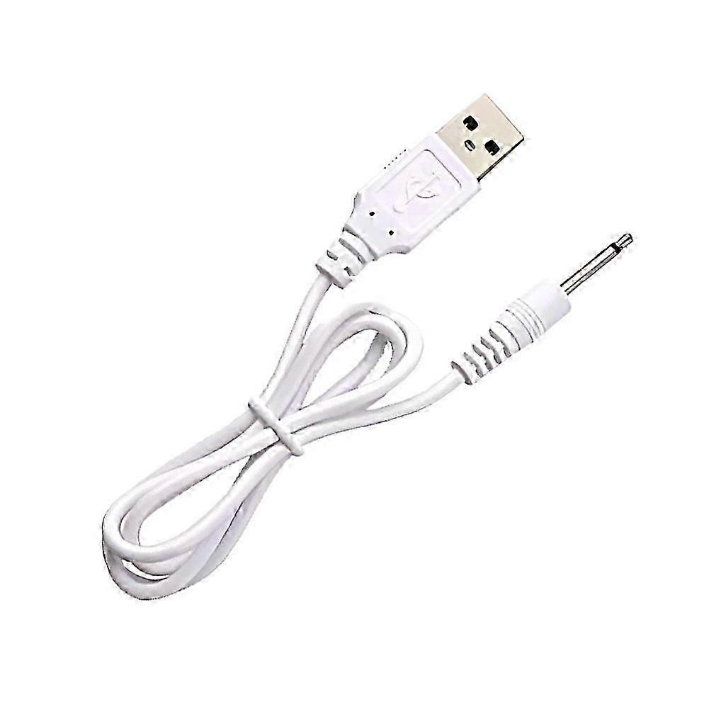2個の交換用DC充電ケーブル|USB充電器コード - 2.5mm