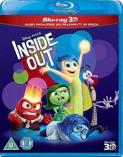 Inside Out Blu-Ray (2015) Pete Docter cert U 2 discs Region 2