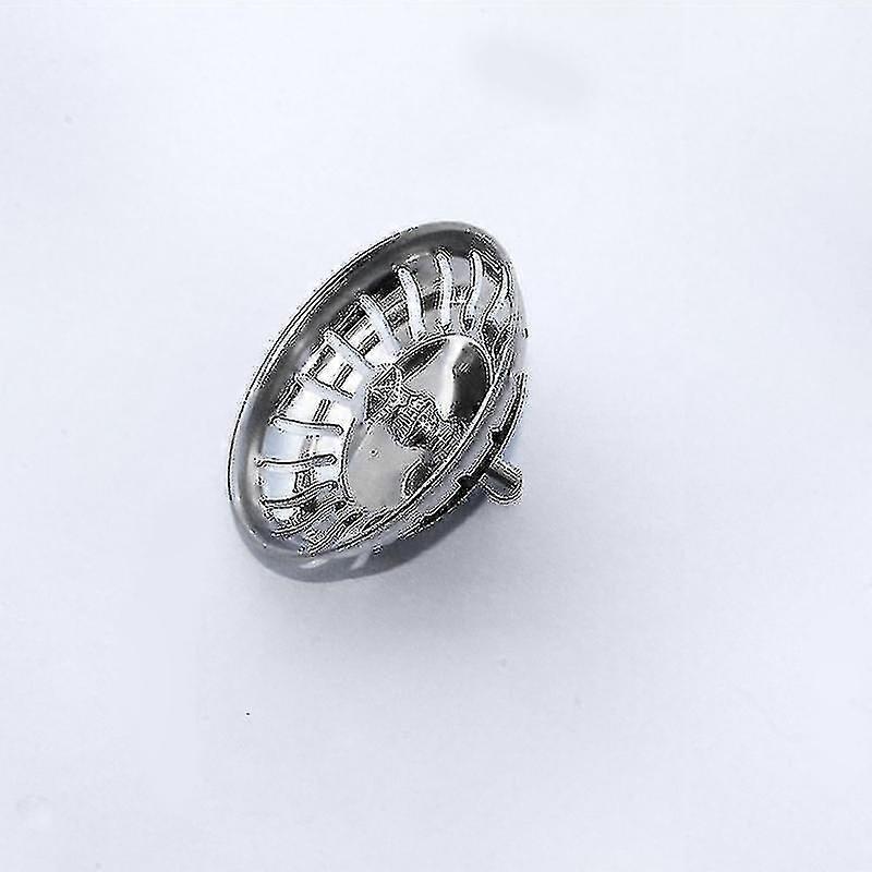 مصفاة حوض من الفولاذ المقاوم للصدأ 304 ، 78-84 مم ، سدادة مياه متينة للاستخدام في المطبخ والحمام