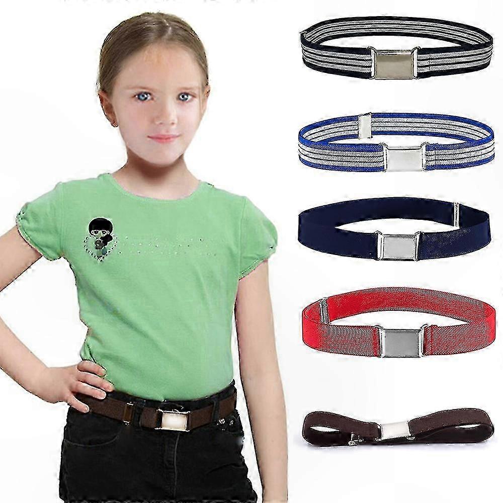 Adjustable Elastic Belt for Kids Toddlers Boys Girls with Durable Buckle