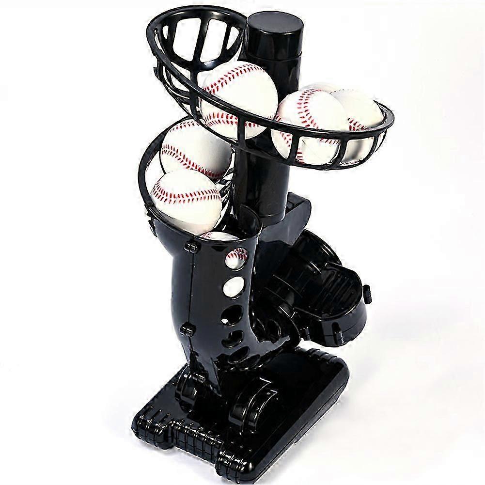 Automatic Baseball Pitching Machine, Portable Adjustable Pitching Machine for Baseball Training