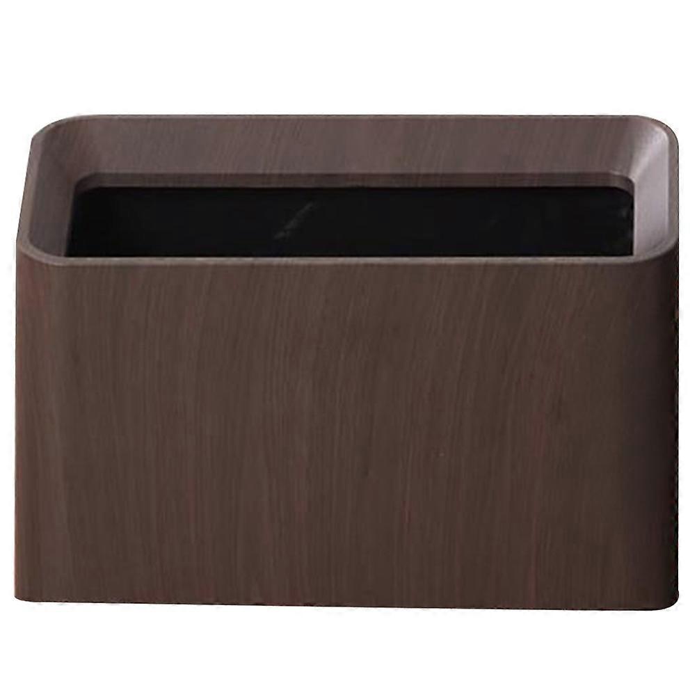 Desktop Trash Can for Kitchen Use 4Pcs Light Brown Waste Containers