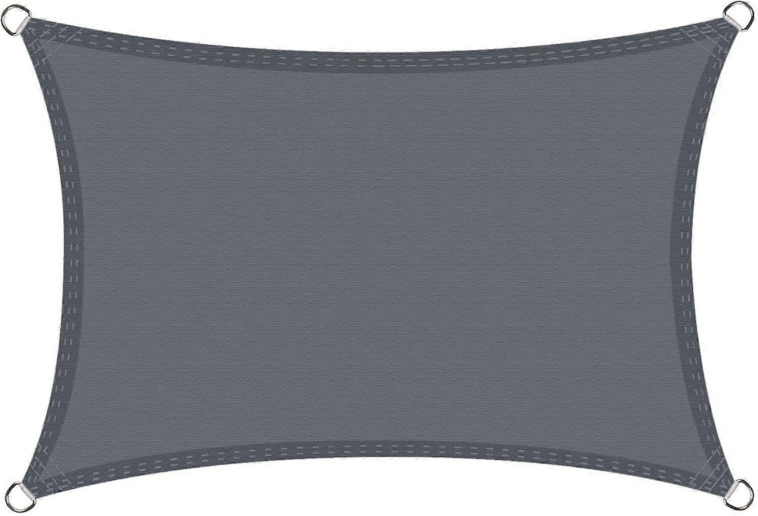 Rectangular waterproof shade sail suitable for gardens and terraces Macaron