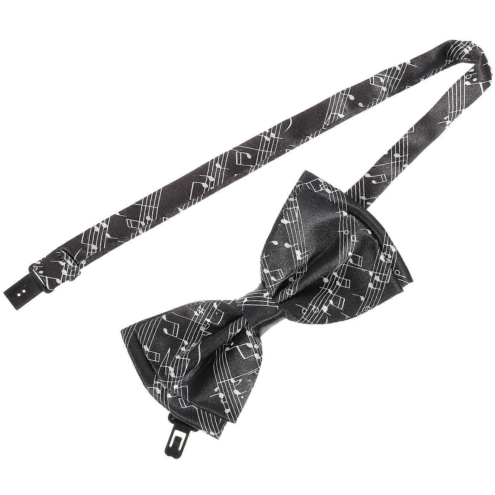 Mens Bowtie Music for Formal Wear 2Pcs Set