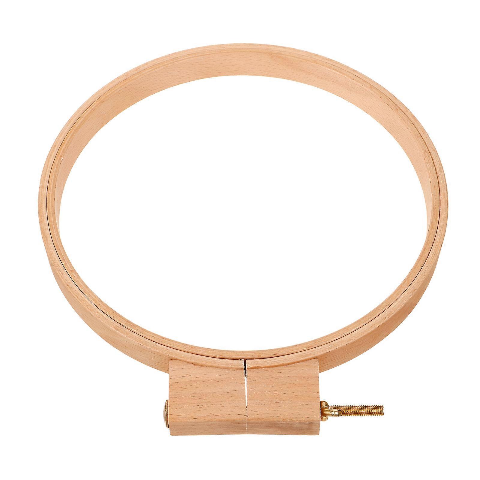 Wooden Embroidery Hoop for Reusable Cross Stitch 2Pcs Craft Circles