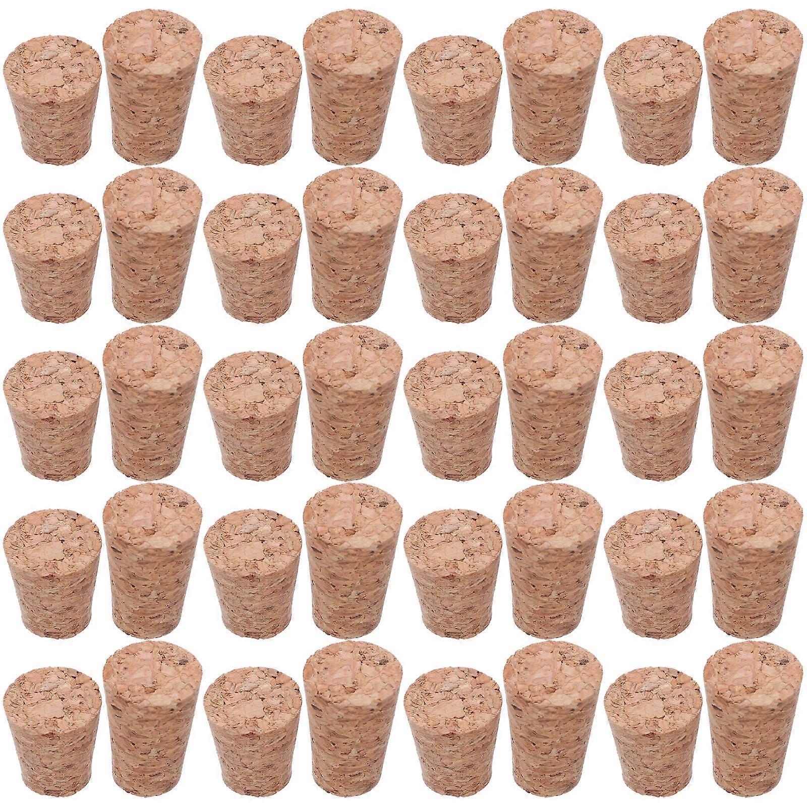 Wood for Closure 80Pcs Tapered Corks