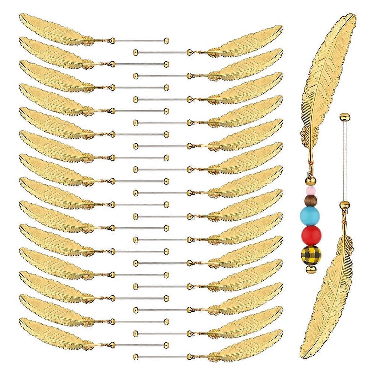 30pc DIY Beadable Bookmarks,B