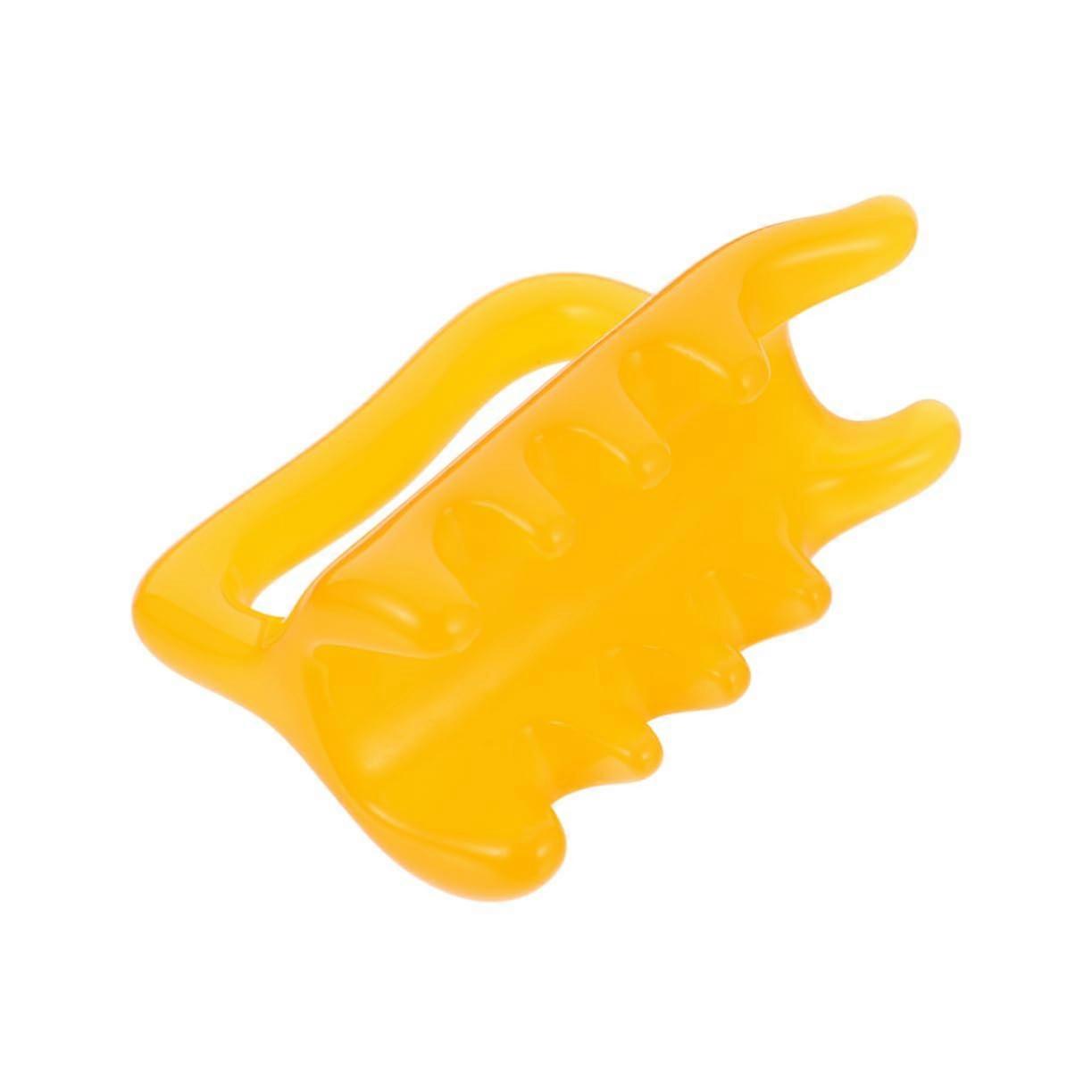 Natural Resin Portable Foot Massager Beeswax Back Massager Acupuncture Tool For Relaxation And Blood Flow Color Random
