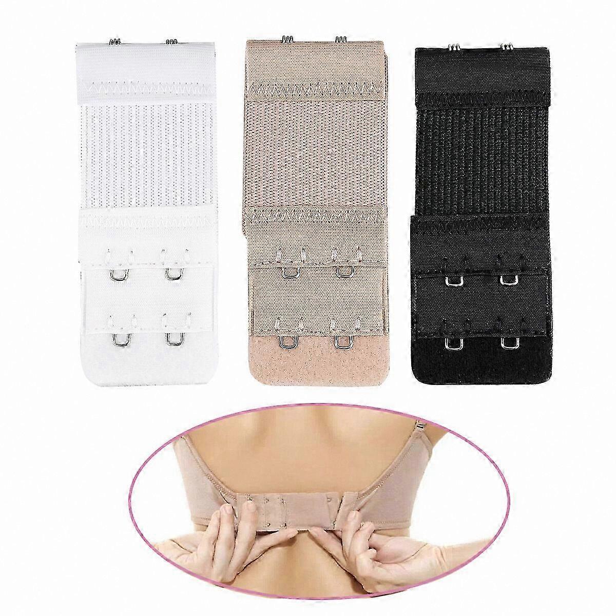 Women's Bra Strap Extensions with Back Buckle and Elastic Wig Band for Comfortable Stretch and Support