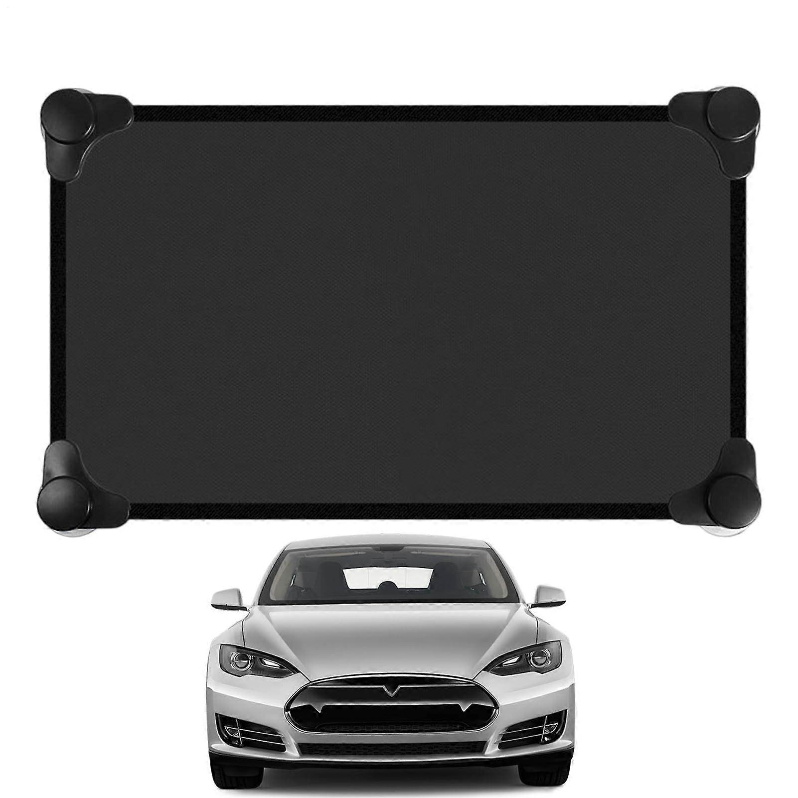 Privacy Curtains Car Window Sun Shade Light Blocking Covers Semi Transparent Removable Elastic Shield For Camping Baby