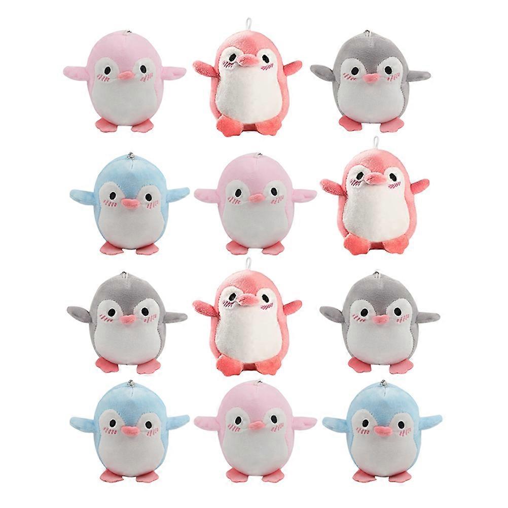 Lovely Penguin Key Decorations For Friends .7X2.8X5.3In Keychain Use 24Pcs