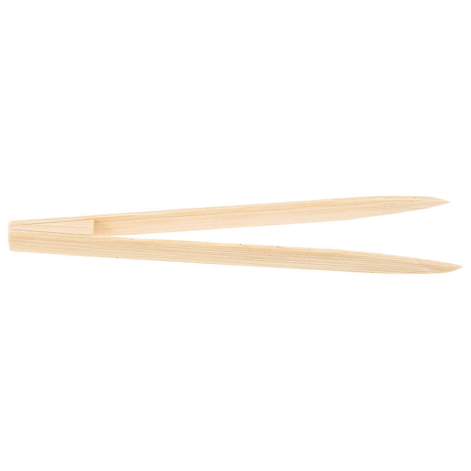 Reptile Feeding Clip Bamboo Tweezer for Holding Use 5Pcs Ivory Set