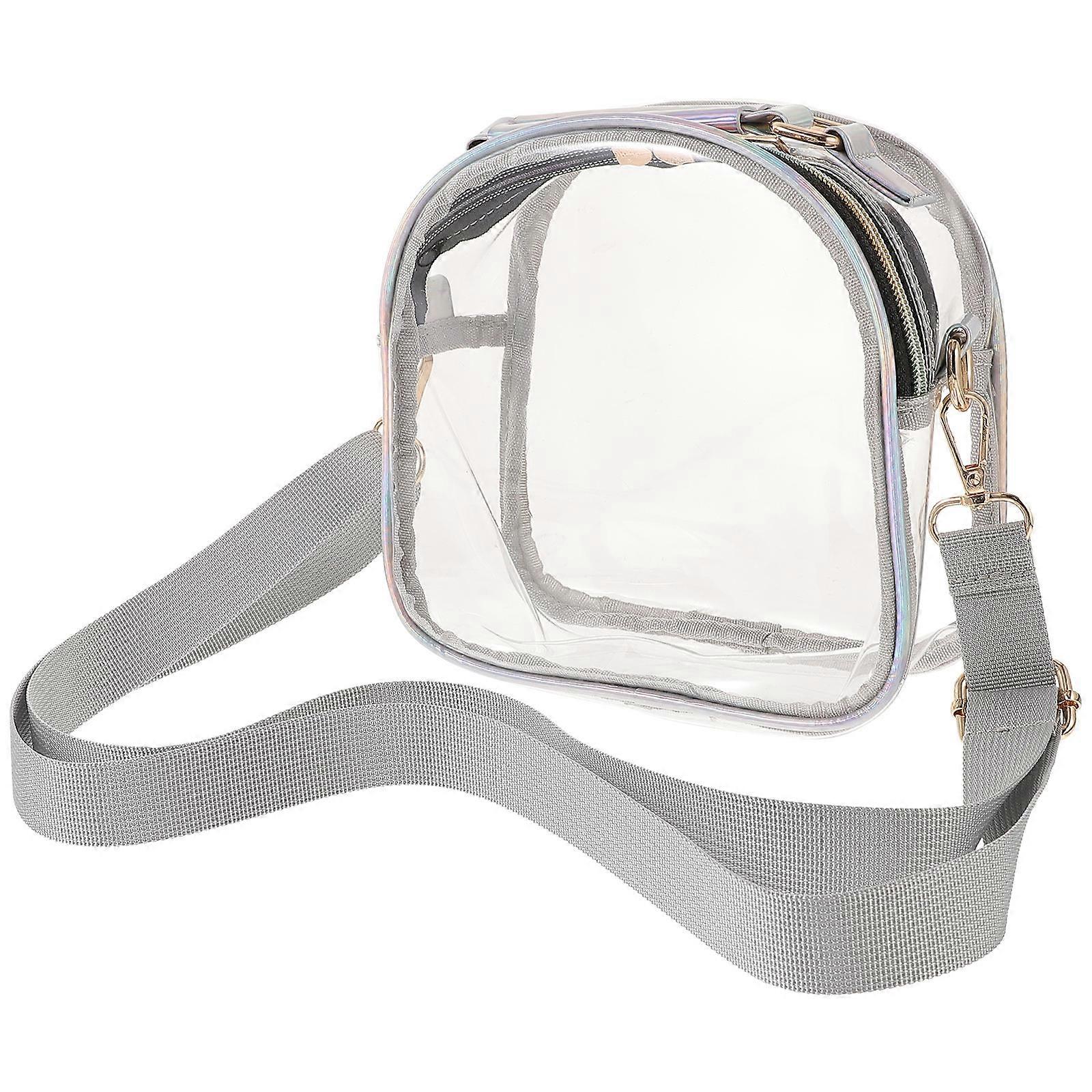 Girls Shoulder Bag Transparent Sequins Backpack