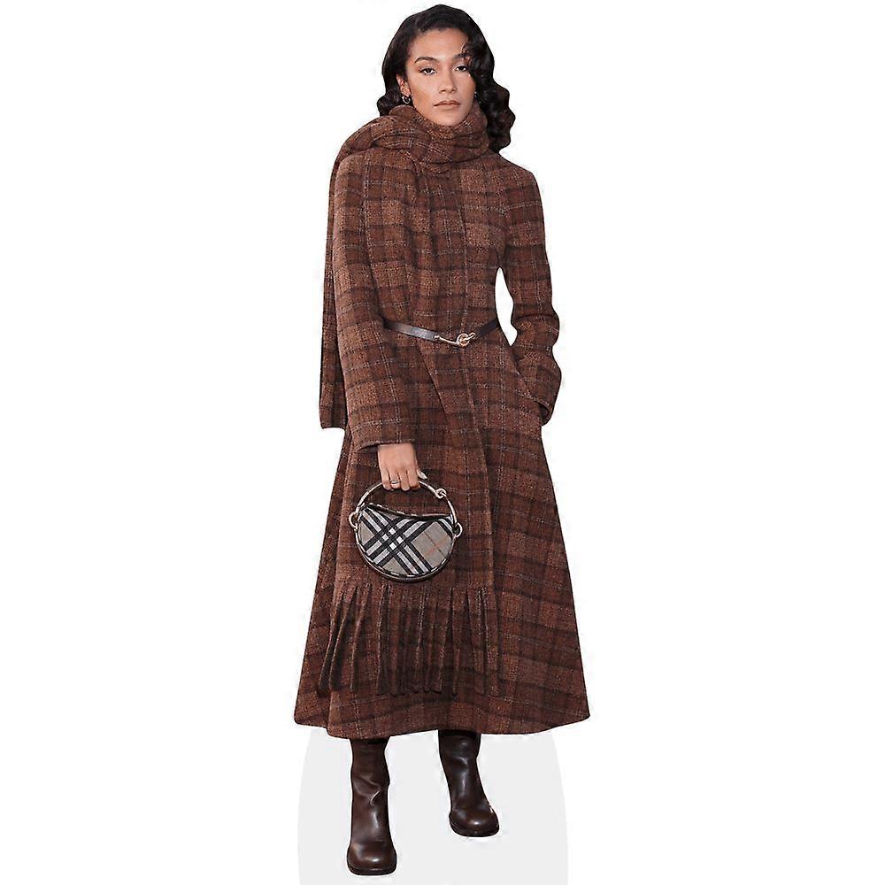 Olivia Dean (Brown Coat) Cardboard Cutout (lifesize OR mini size). Standee. Stand Up.