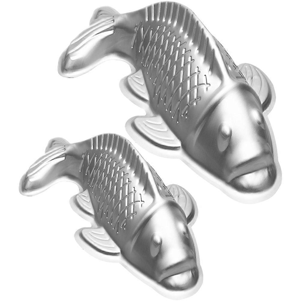 Creative Fish Shape Baking Mold Set For Home And Cake Shop Use 23x12.2cm Perfect For DIY Baking 6 Pcs