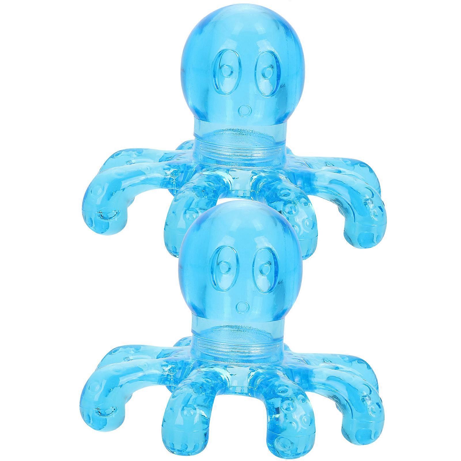 Head Massager Octopus Head Massager for Massage 6Pcs Multi-Functional Portable Tool