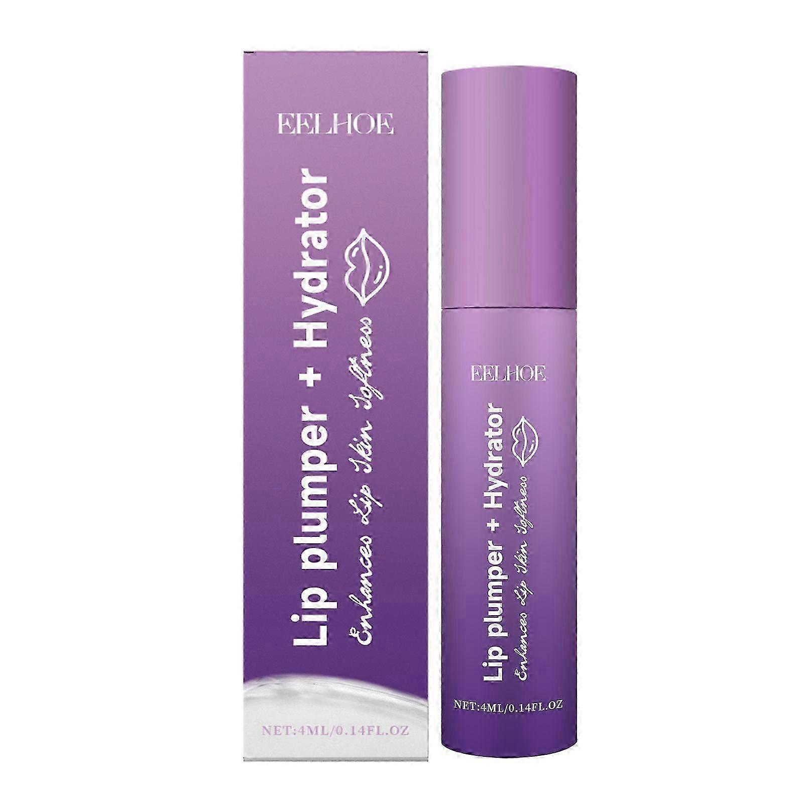 Lip Plumper Hydrator Lip Balm Instants Volumizing Gloss with Hyaluronic Acid Deep Hydrating Daily Lip Gloss
