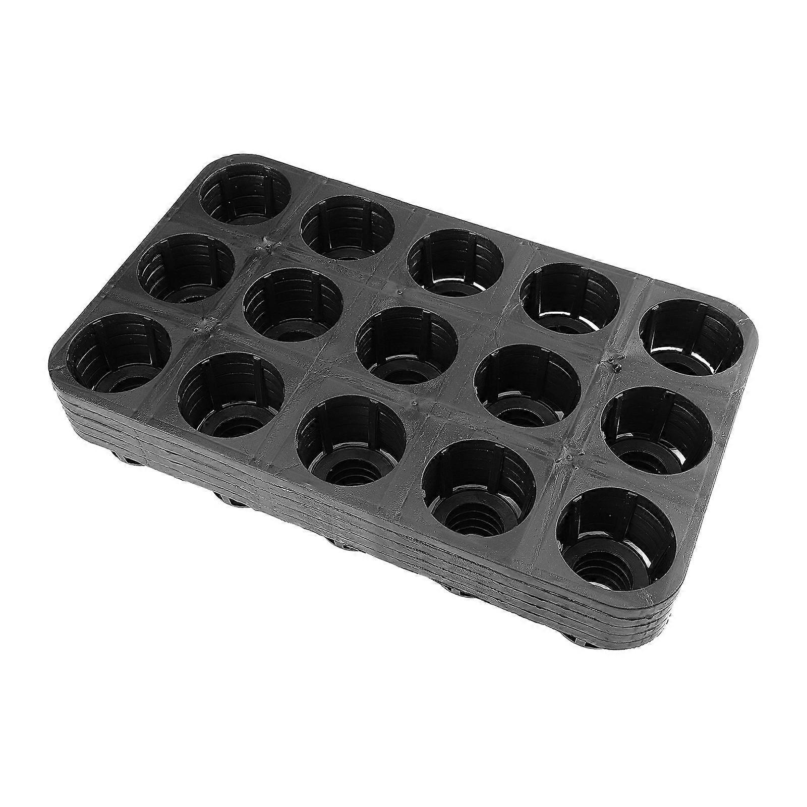 Planting Germination Plates Growth Function with 5Pcs Black Plant Growing Trays