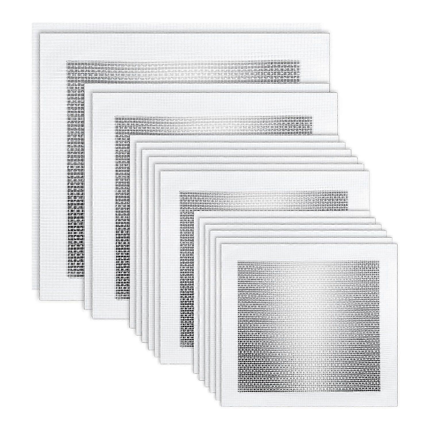 乾式壁修理キット 16 ピース乾式壁パッチアルミニウム乾式壁修理キットメッシュ乾式壁キット( 2/4/6/8 I