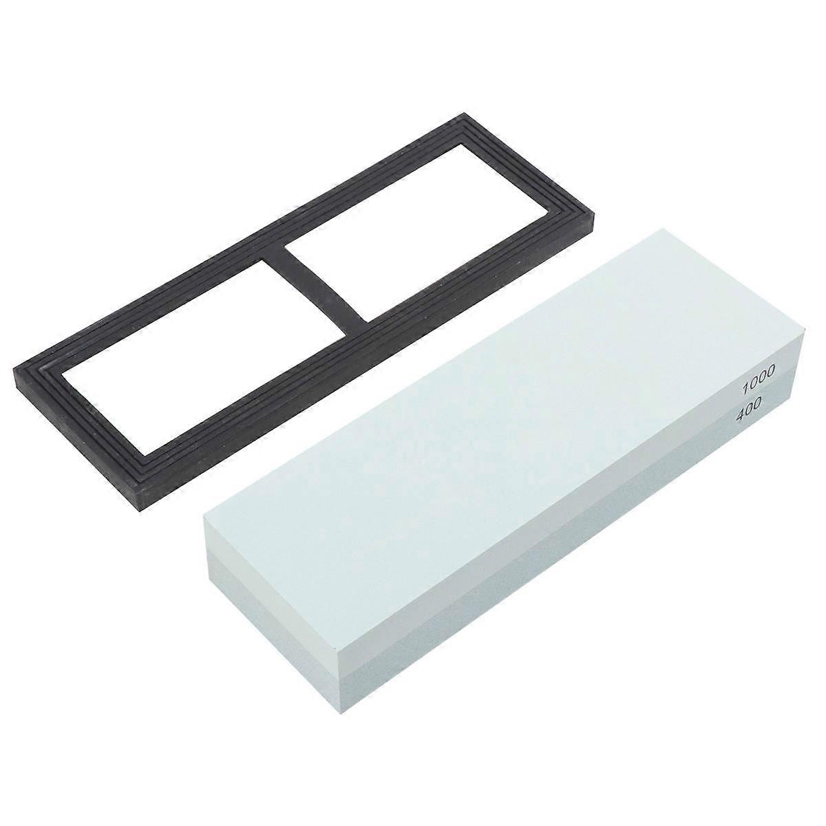 Abrasive Stone Useful Double-Sided Sharpening Kit for Kitchen Home 3Pcs