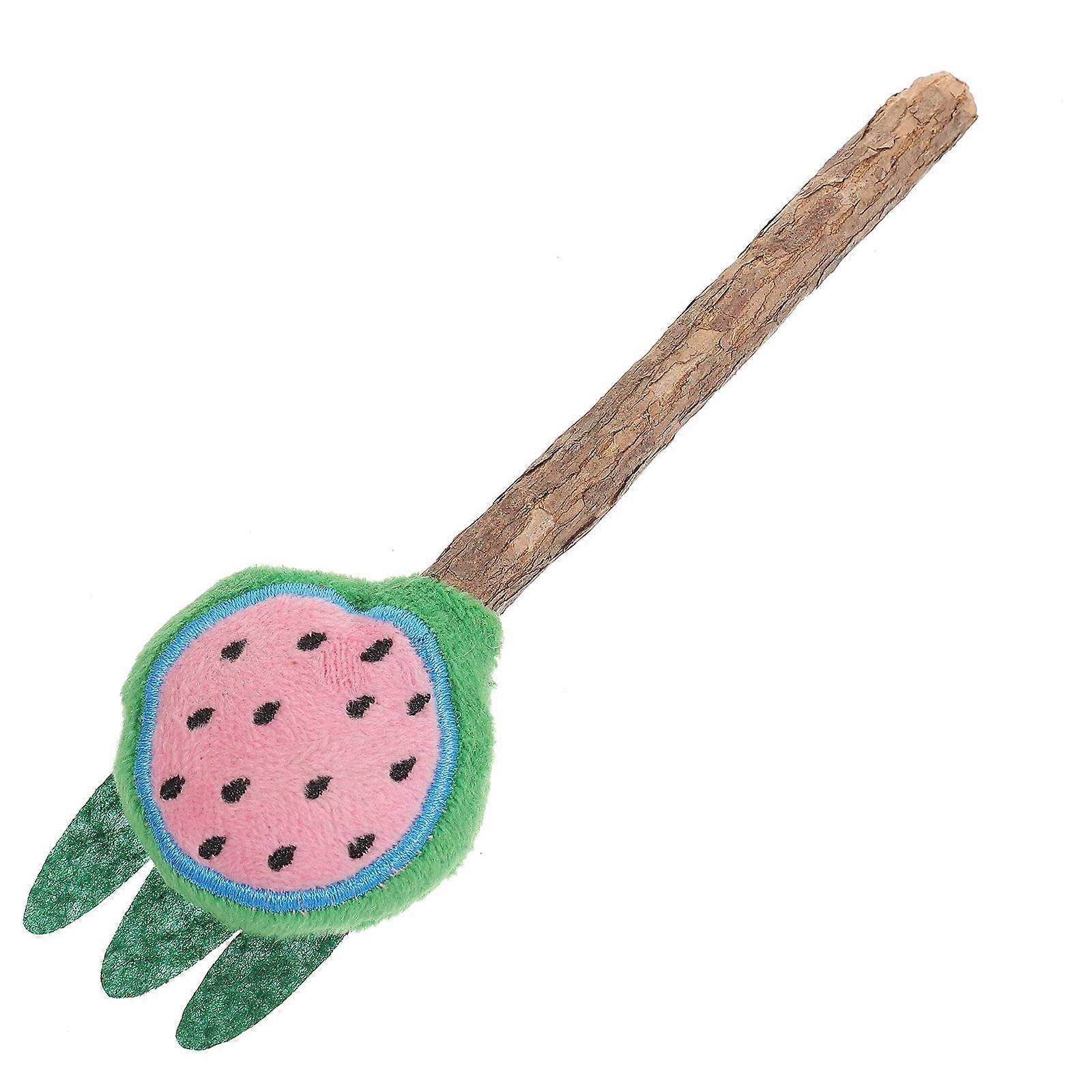 Interactive Cat Toys Cat Teaser for Pets 2Pcs Plush Material Kitten Wand