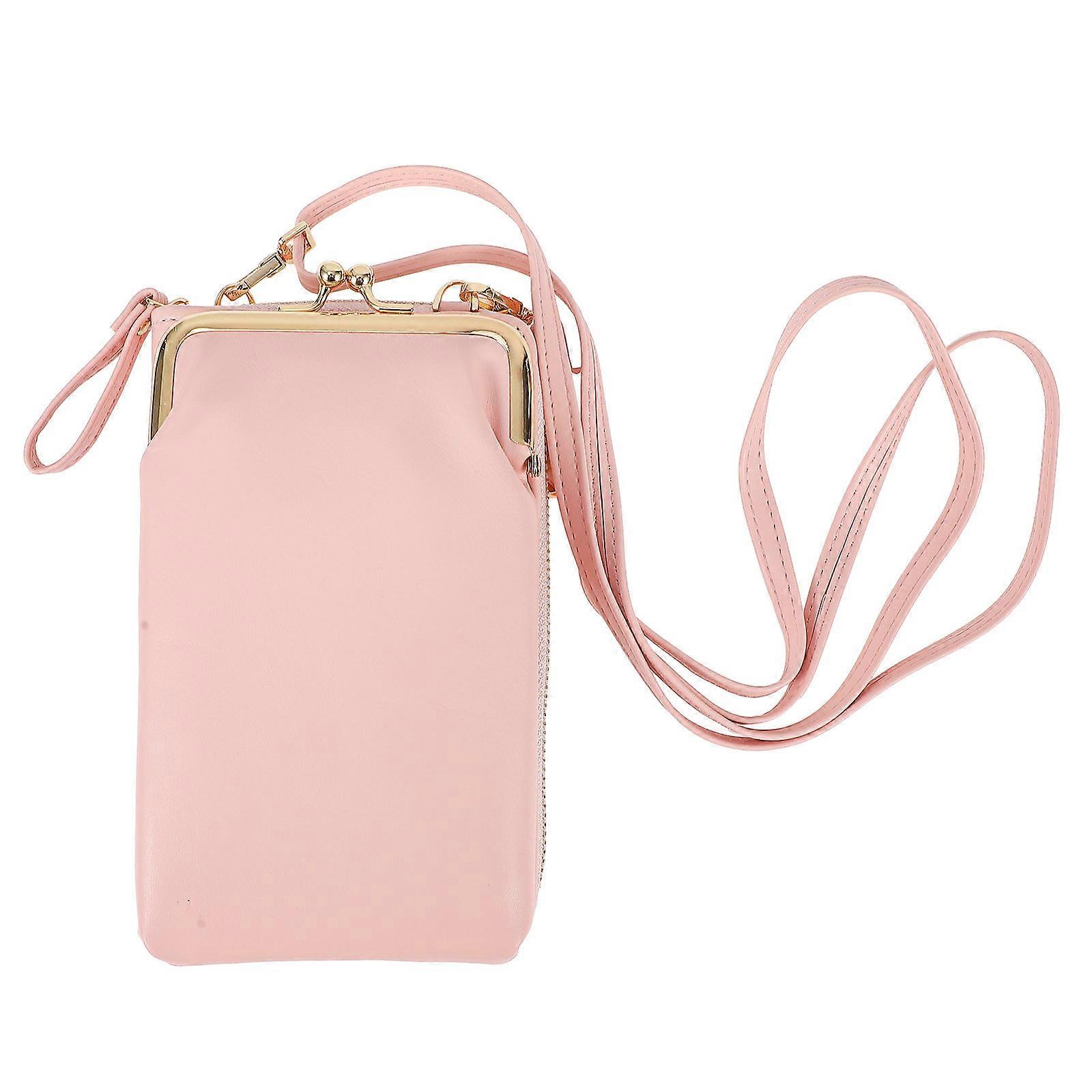 Women PU Bag for Everyday Use 2Pcs Chic Multi-Function Shoulder Bag